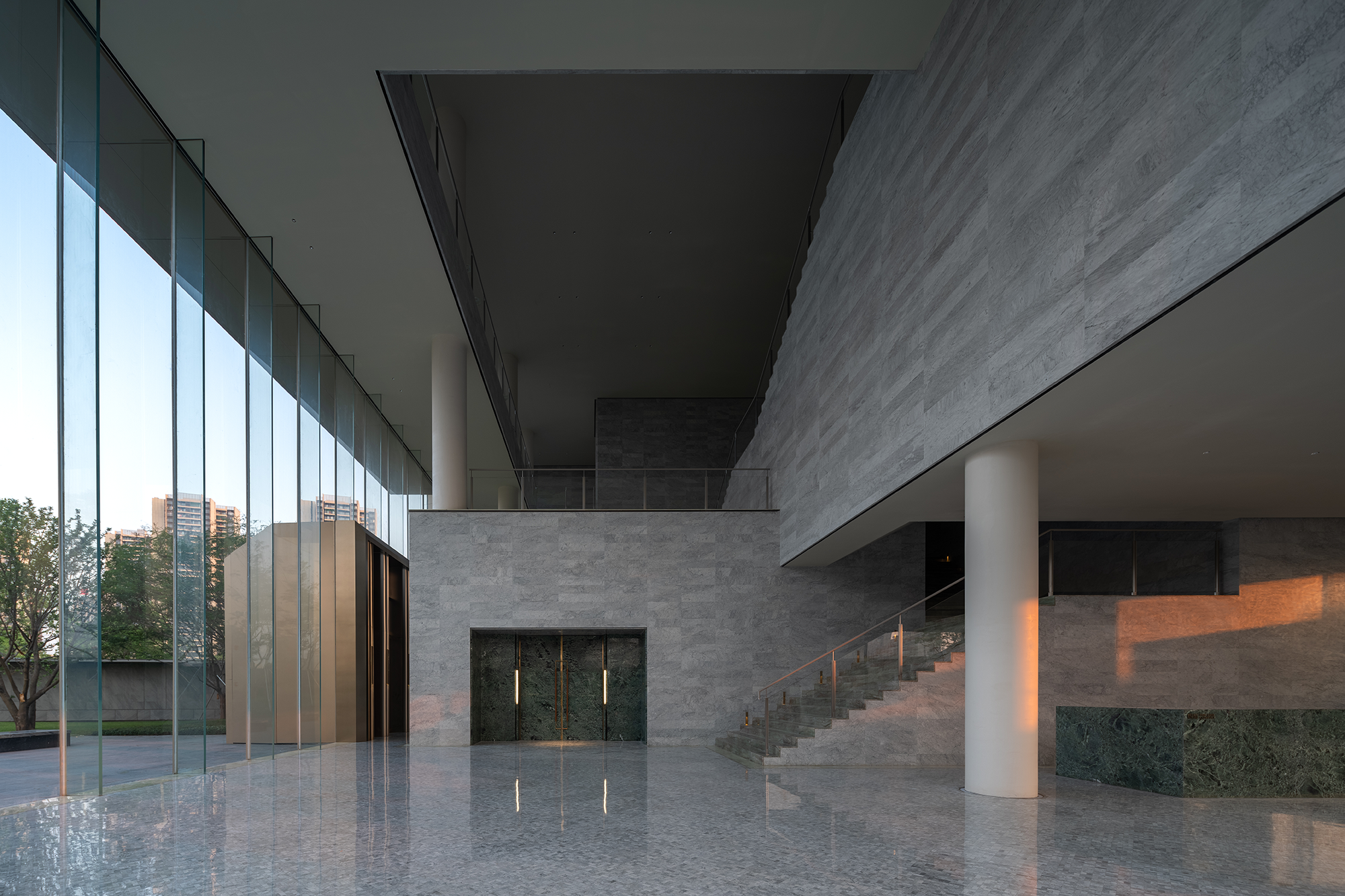 东莞悦府城市展厅丨中国东莞丨水相设计-17