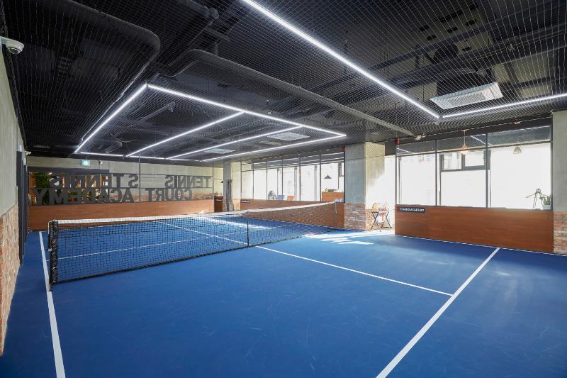 简约清新 106 平室内网球场馆设计-2