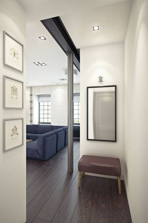 Квартиры студии в современном стиле, 5 проектов - Фото интерьеров-185