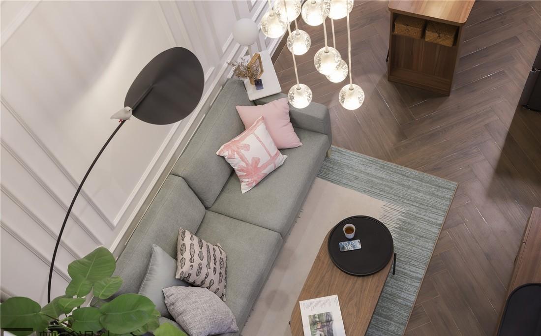 梵浠设计丨公寓丨温暖北欧风家居空间-4