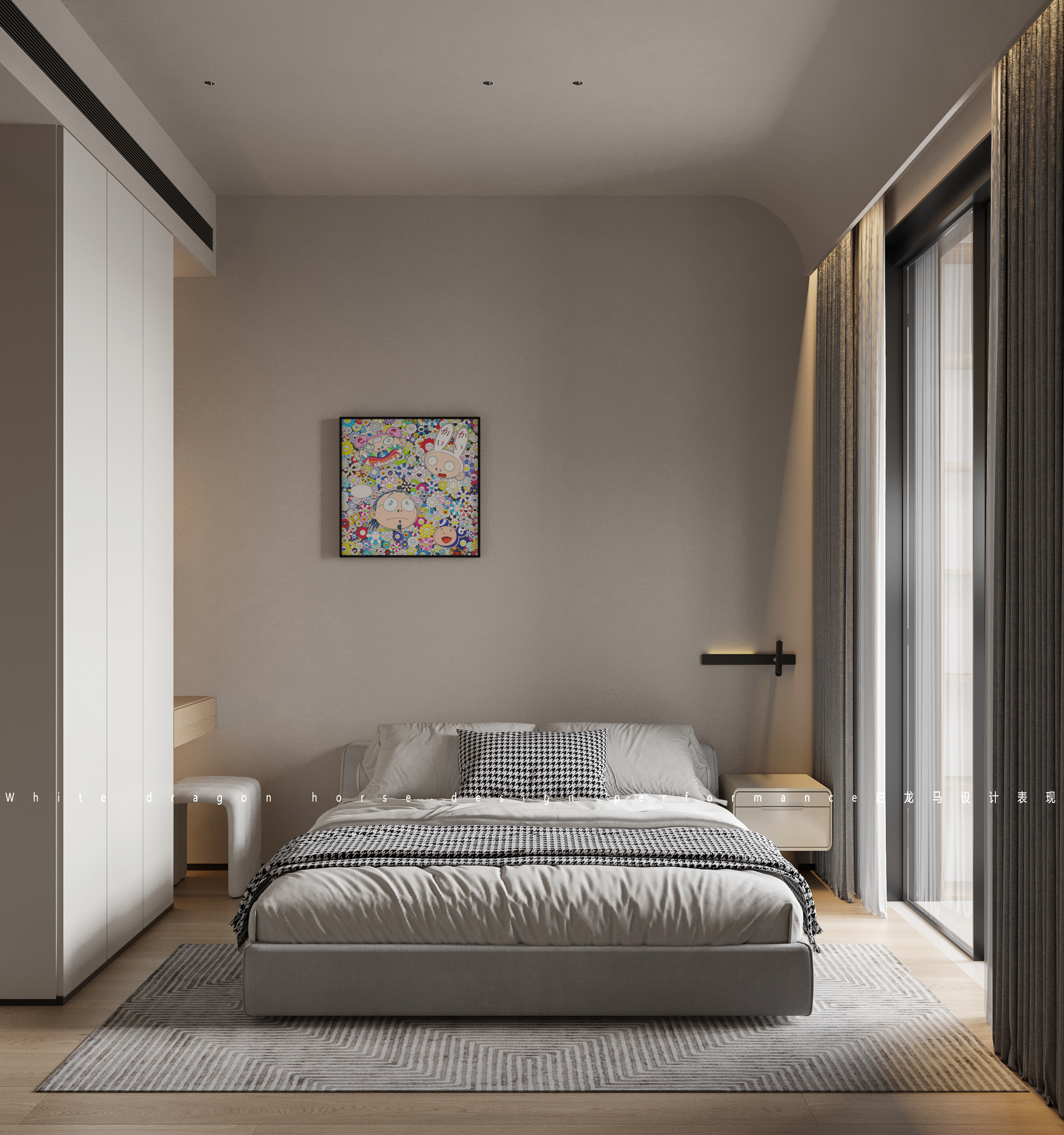 侘寂微水泥-------白龙马效果图-9