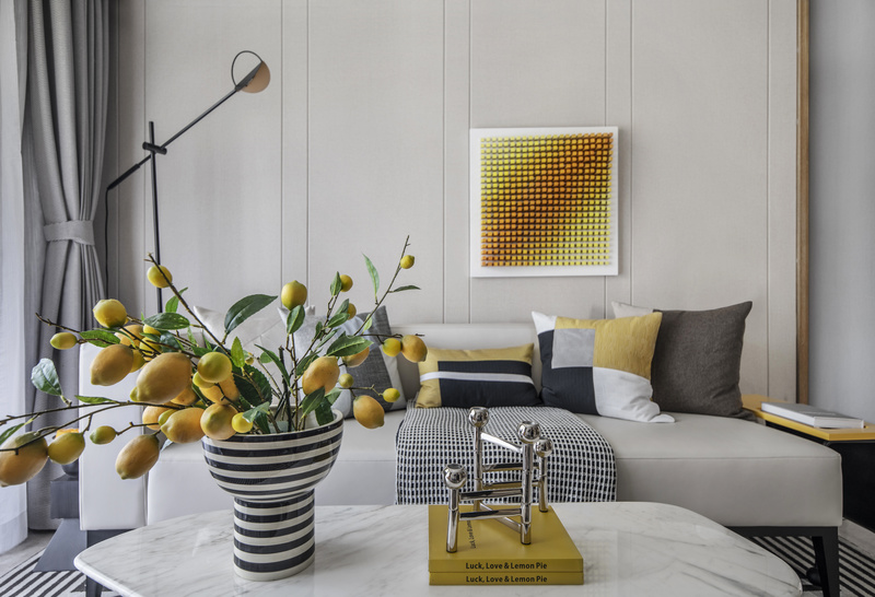 融信郑州奥体世纪89户型样板间——“暮光琥珀”般的家-5