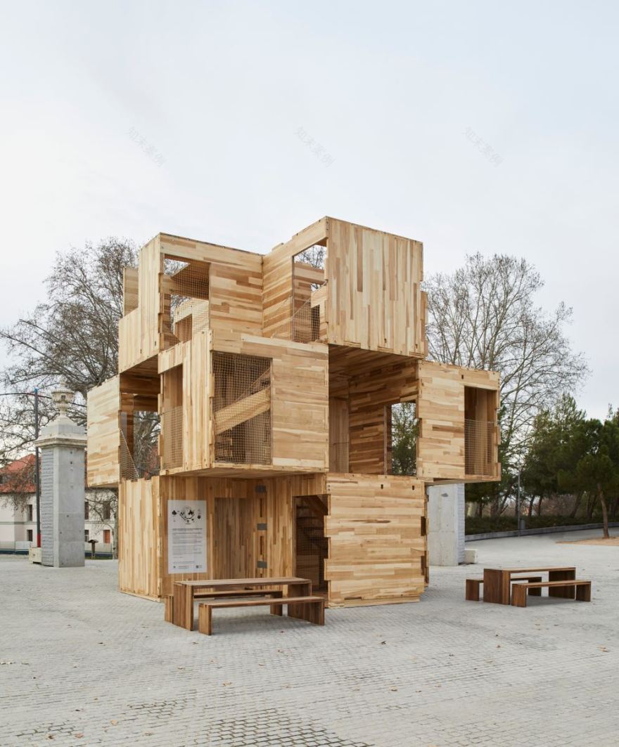 模块化设计助力环保,马德里设计节“Multiply”住宅亮相-4
