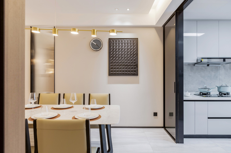 温馨高雅现代简约空间 | 岁晏的视觉均衡之美-10