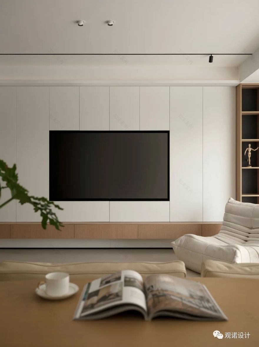 天辰誉府 · 现代简约的理想境界,小户型丨中国台州丨观诺设计-9