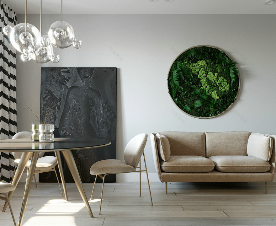 简约北欧风,深色系的高级美!-21