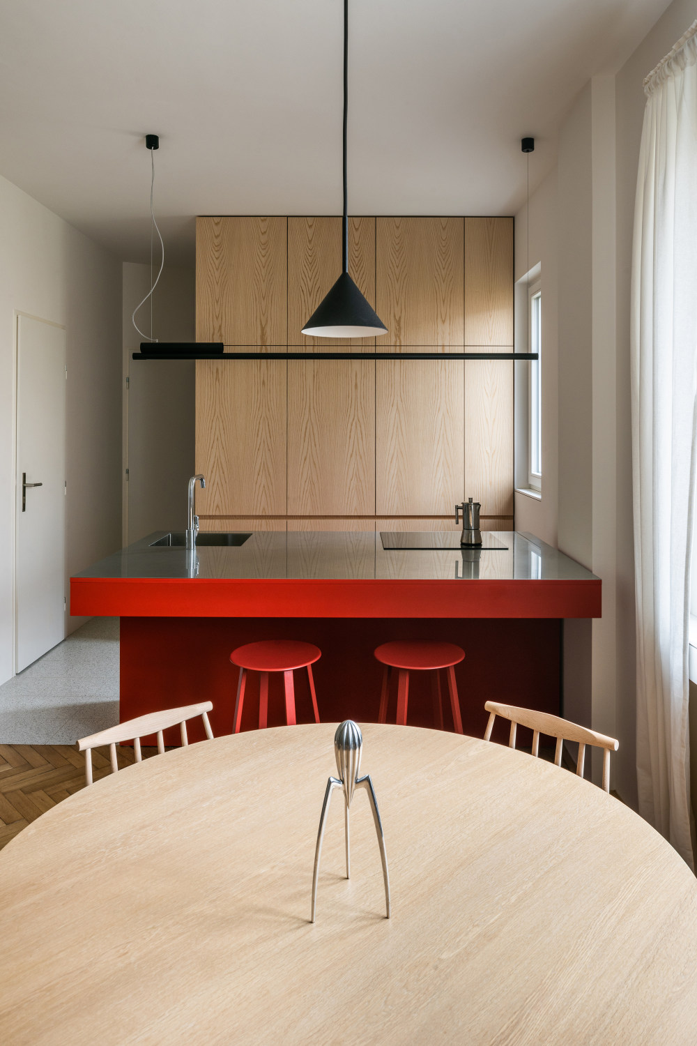 H 公寓 | 旧城风貌与现代空间的完美融合-19