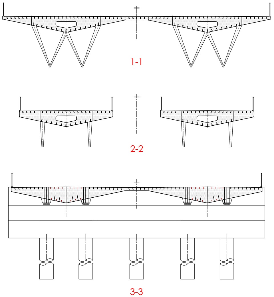 扬州市宝应高铁站人行桥(荷叶桥)丨中国扬州丨南大院张冰土木方工作室-44