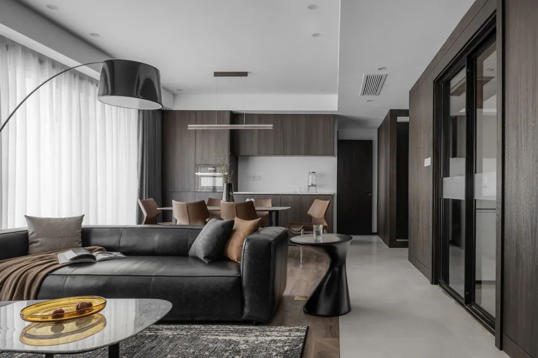 镜面+木质，沉浸式家居美学 | 宏福樘设计-19