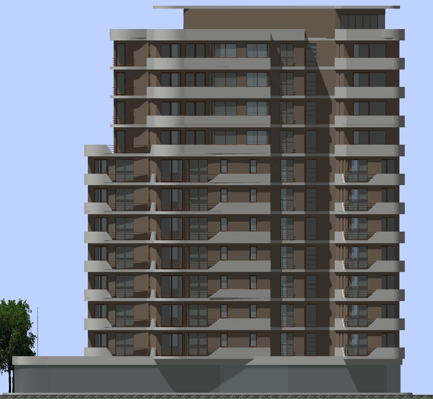 Petek 公寓建筑概念设计-13