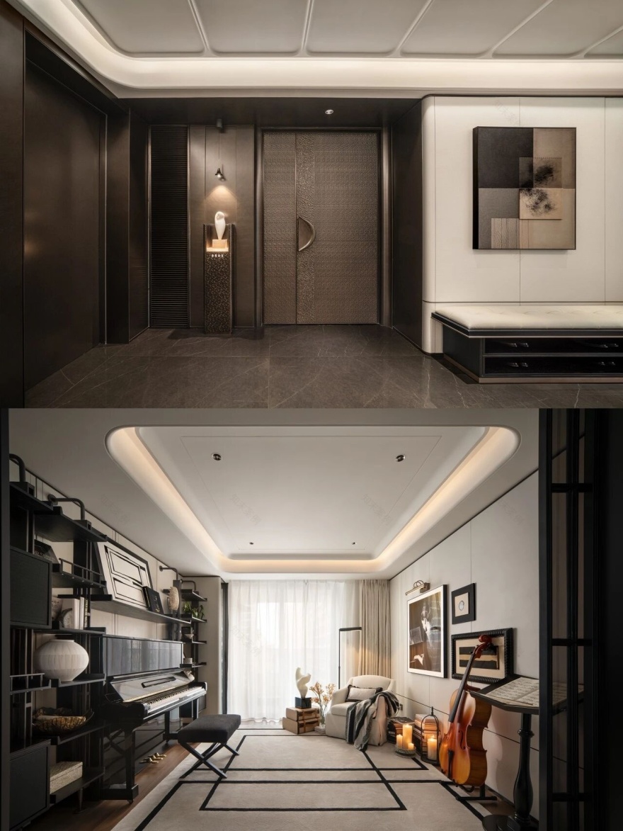 华润置地武汉瑞府266㎡样板间丨中国武汉丨LYZD李益中设计,RSD赛瑞迪普-11