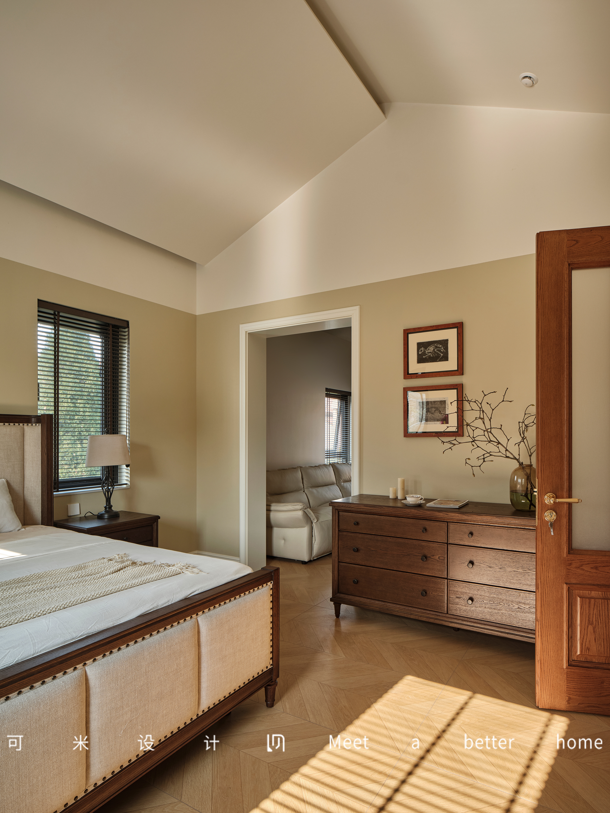 270°交互别墅里的复古摩登生活范本-46