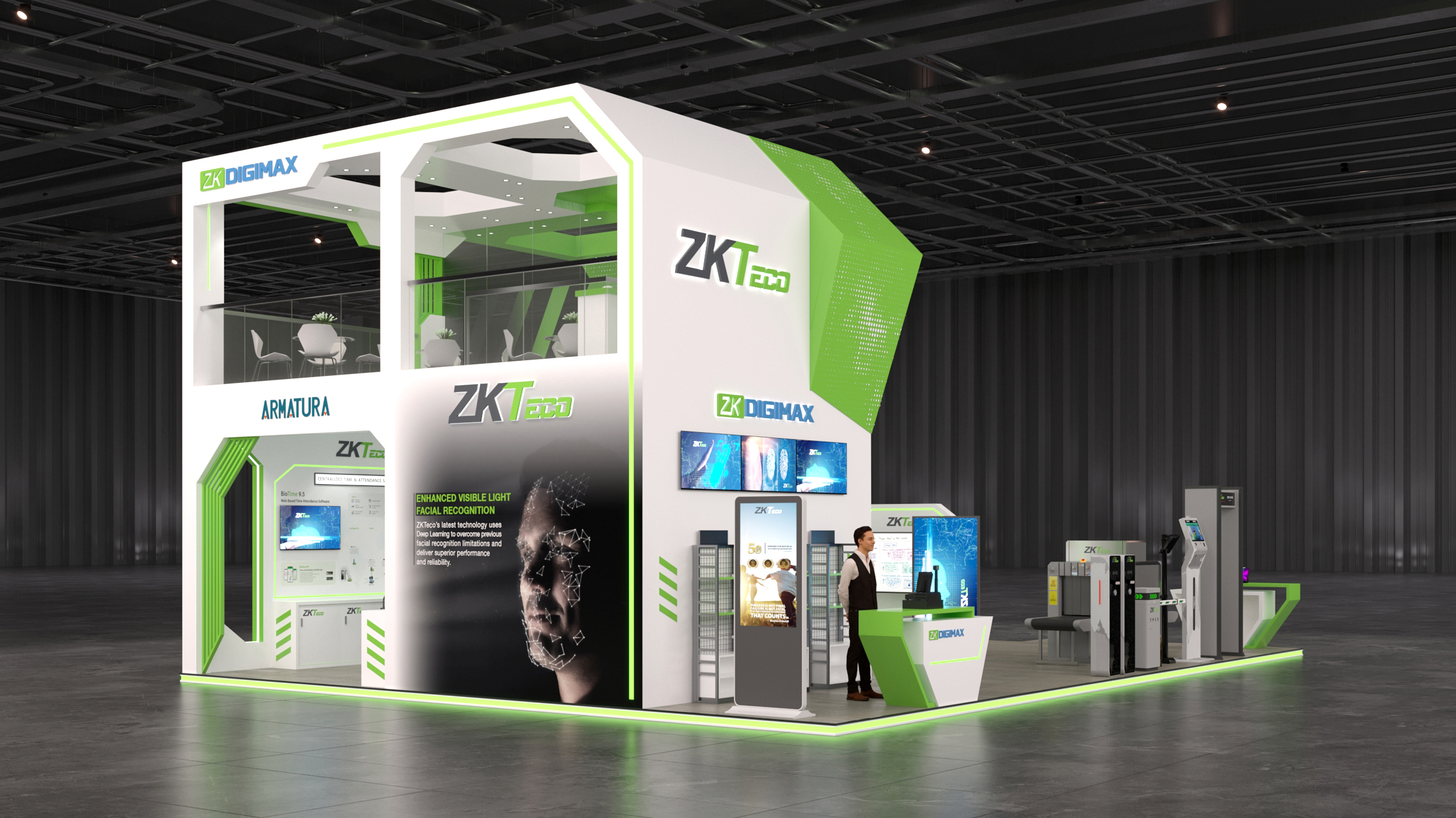 中控科技集团2026年迪拜国际安防展

注：ZKTECO一般指中控科技集团，INTERSEC DUBAI是迪拜国际安防展，结合语境推测此处为该集团参与2026年此展会 -8