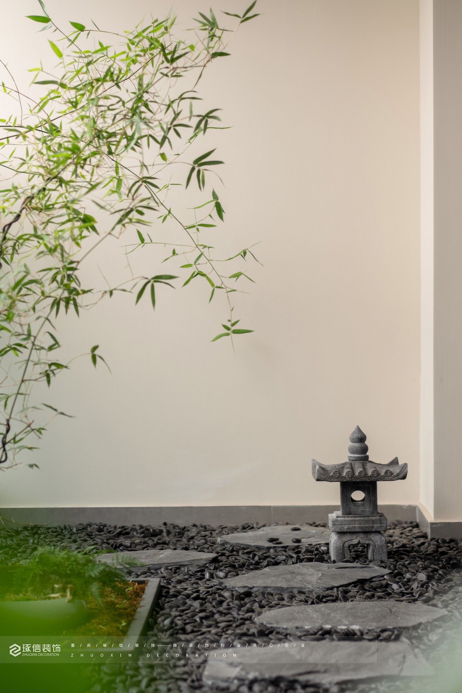 110 平简约现代风舒适空间丨琢信装饰-13