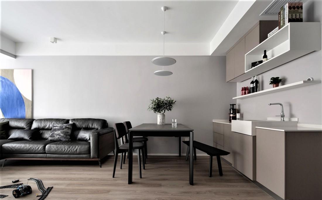 上北设计丨平层丨北京到杭州的四口之家-6