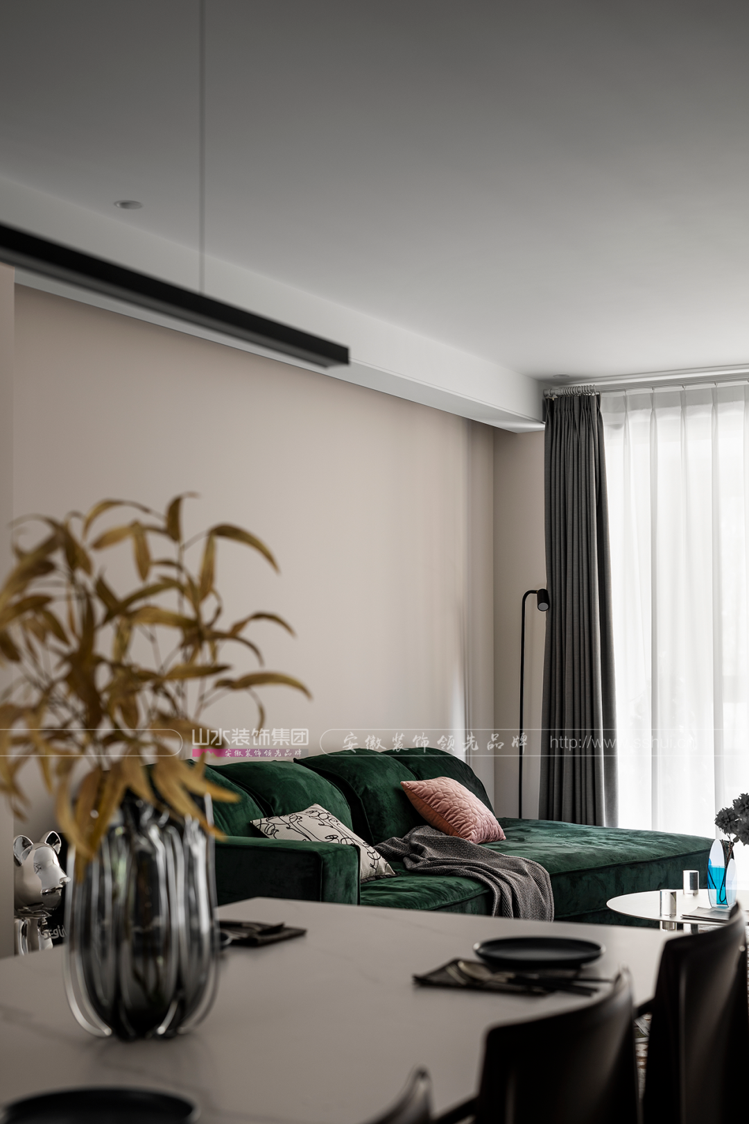 95 后女生的简约舒适之家丨山水装饰集团-14
