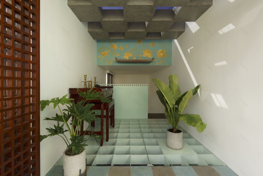 更靠近的房子丨越南胡志明市丨AD+studio-11