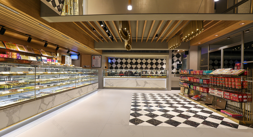 印度宫殿风格甜品店,传统奢华与现代简约的完美结合-16