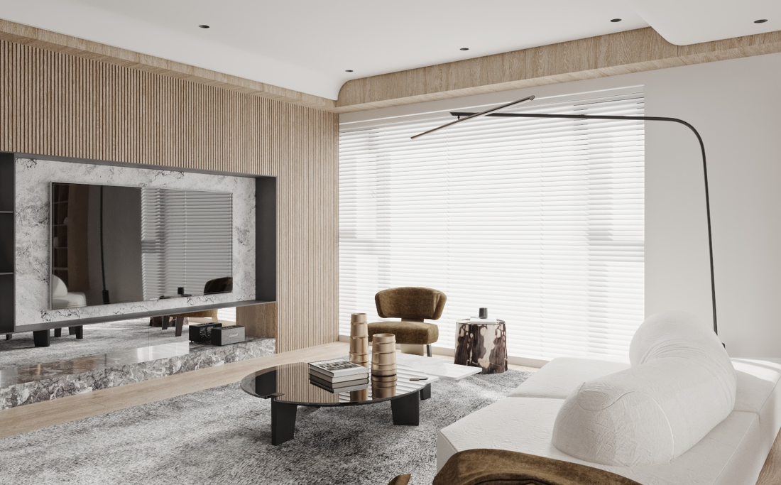 简约归真——无非设计平层住宅空间-16