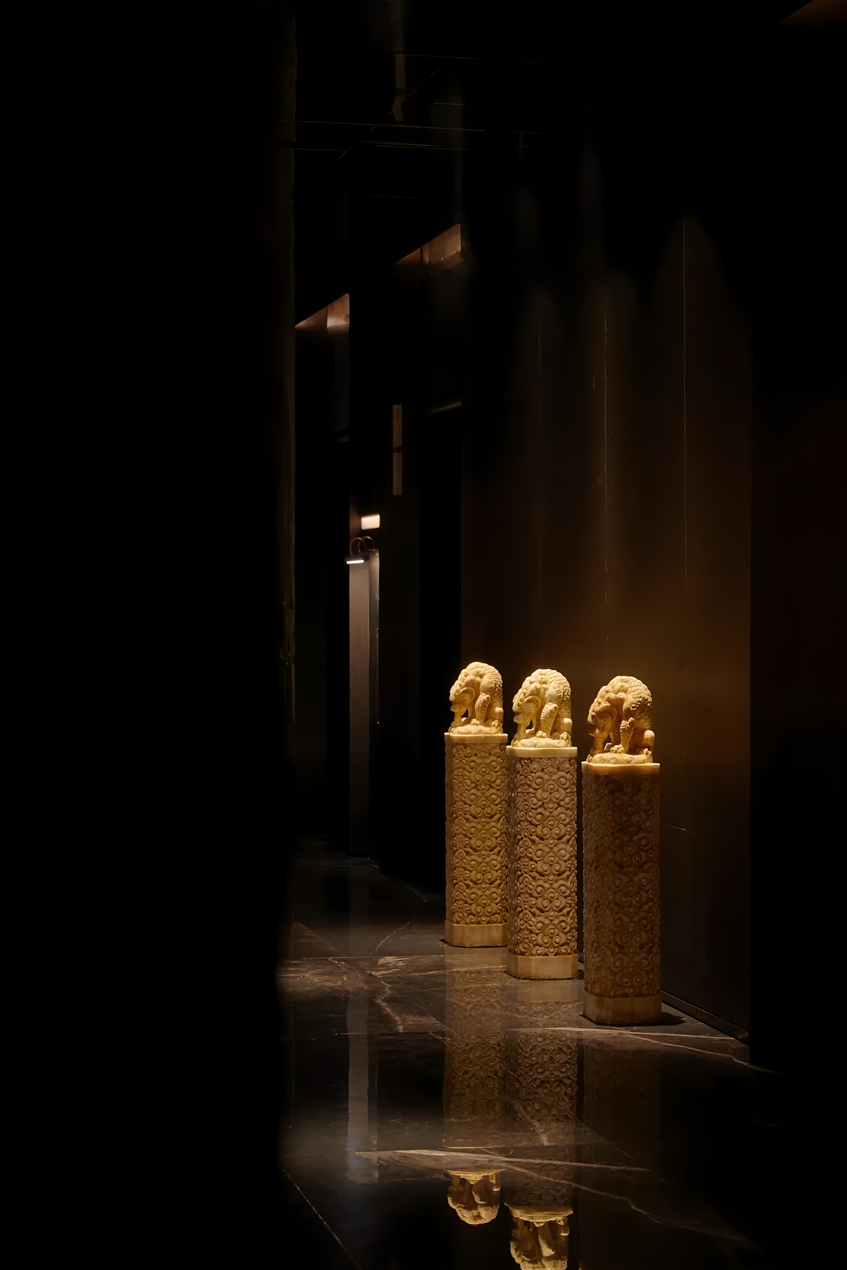 浙江义乌铂金港澳门海鲜姿造餐饮丨中国金华丨构造空间设计,森川设计,春晓软装设计-8