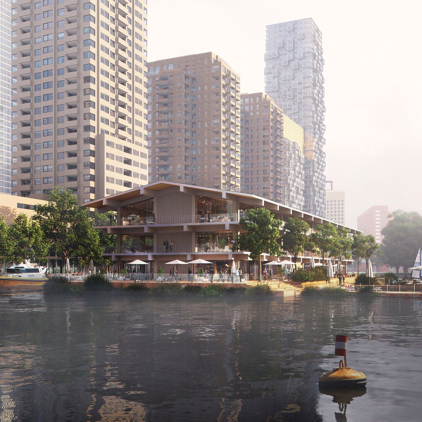 荷兰鹿特丹浮动办公室丨Powerhouse Company-23