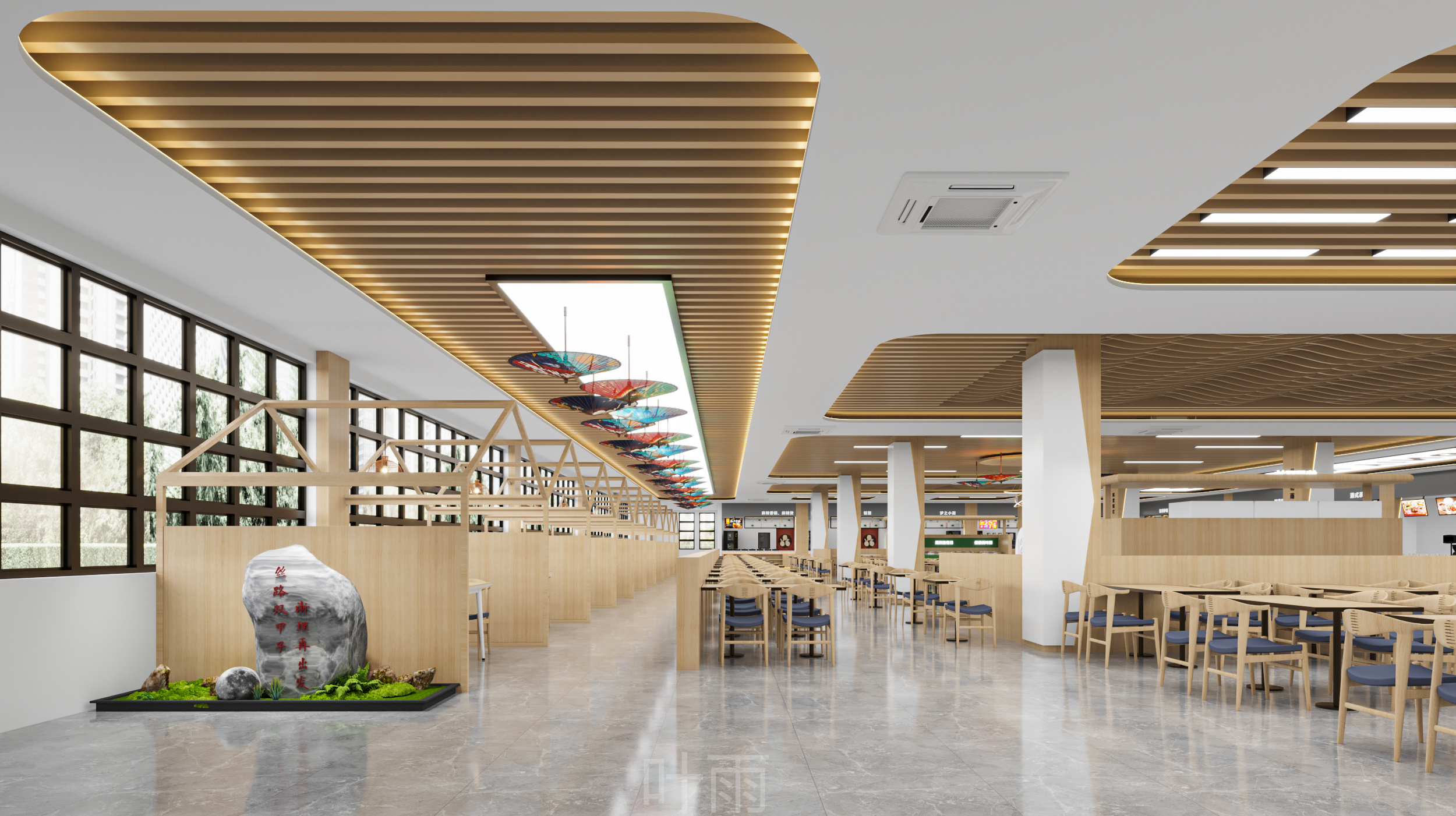 以烟火叙事青春-学校食堂-3