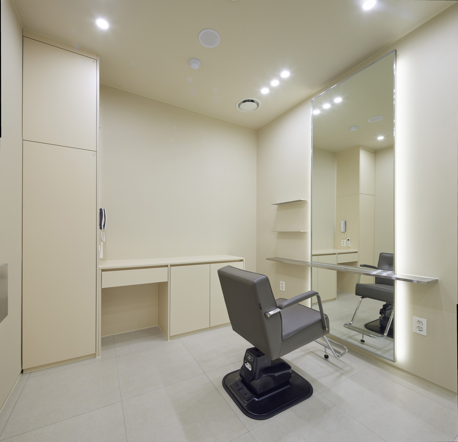 高级白光设计，73 平共享美容室-18