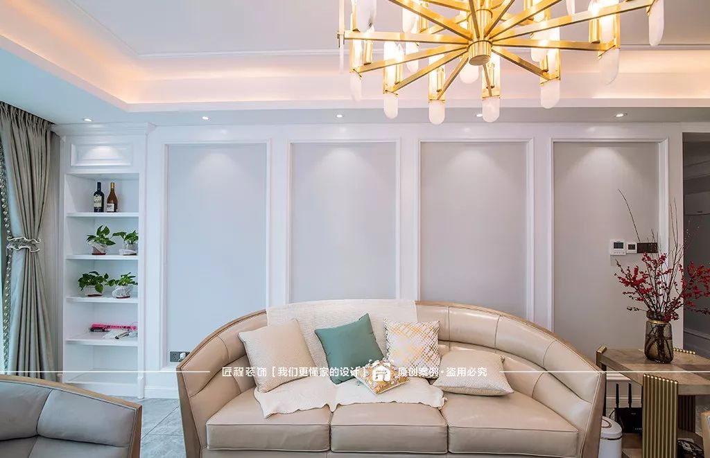 《金洋十方庭》122㎡现代轻奢家居,优雅与实用的完美结合-30