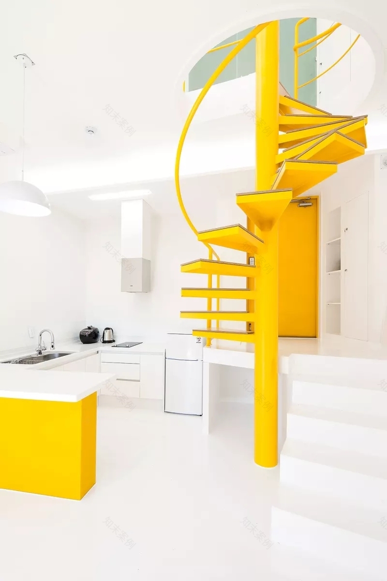 亮眼≠活泼 韩国6个奇异体块Moai度假屋 Studio KOSSINO-15