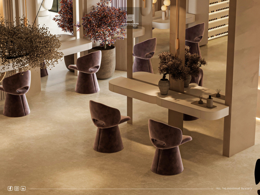 Beauty Clinc Reception(美容诊所接待处)丨沙特阿拉伯利雅得丨A2Z Architects-10