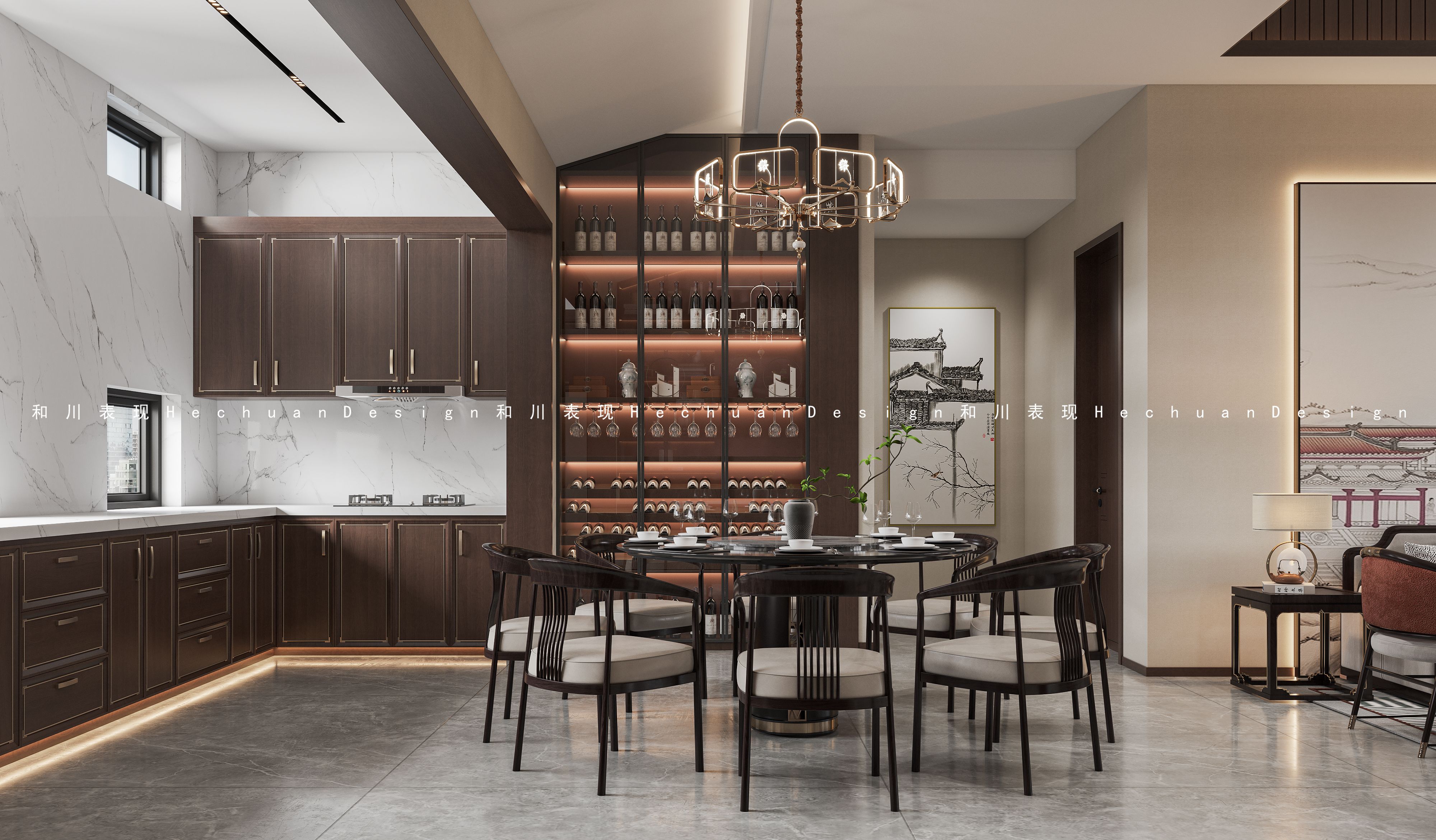 和川高端表现 | 新中式别墅-1