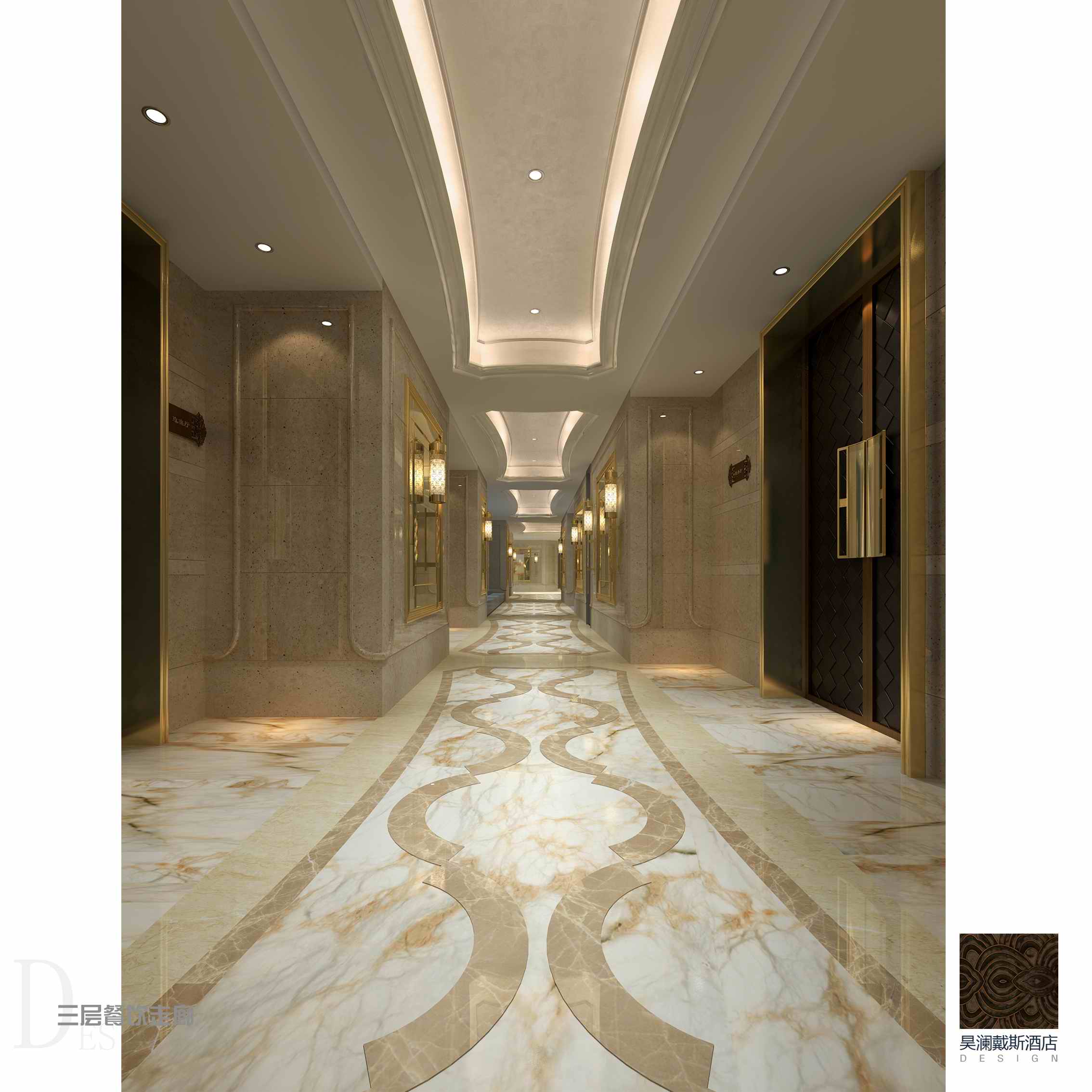 昊兰戴斯酒店室内设计方案-33