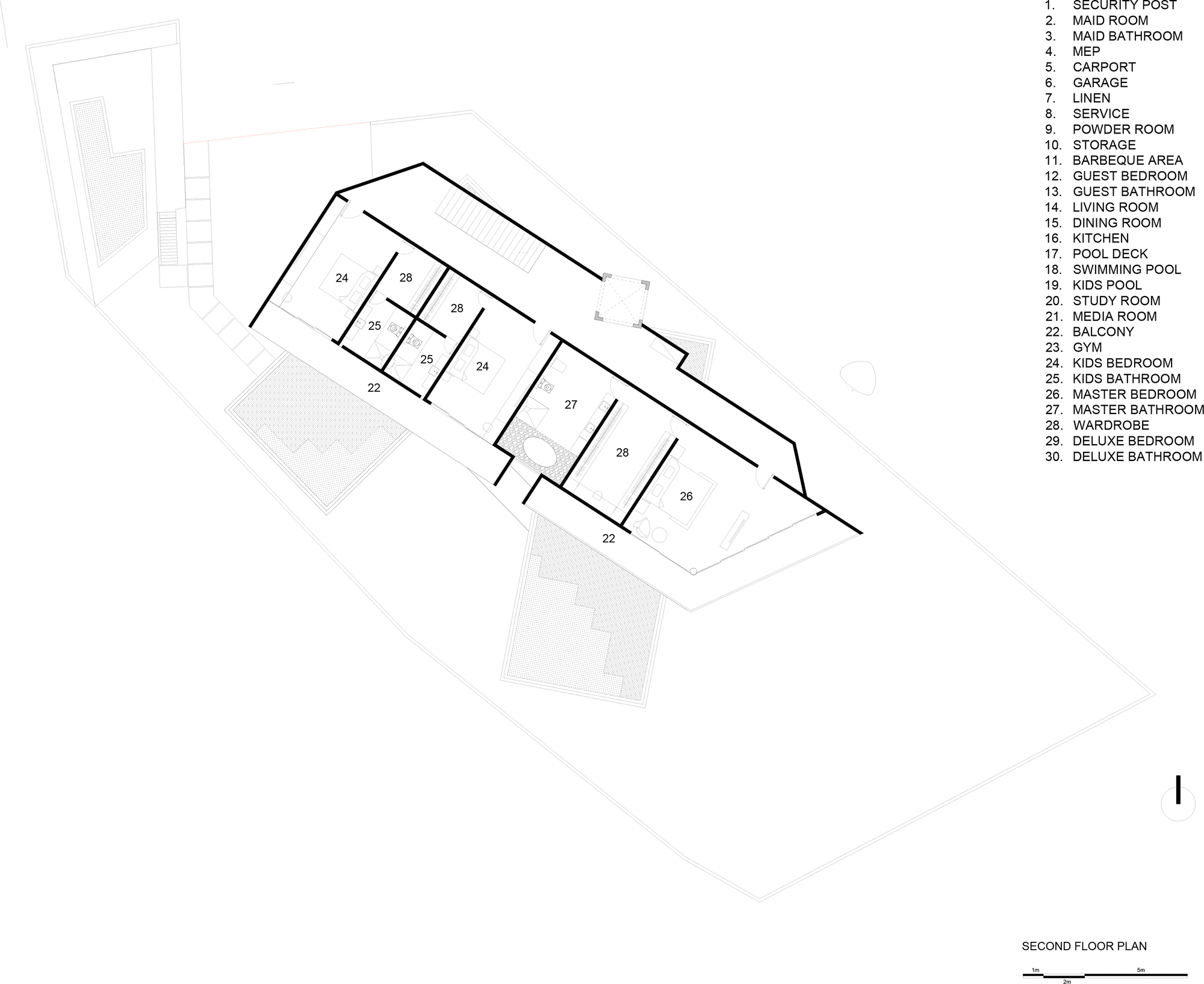 卢克·豪斯丨印度丨Budi Pradono Architects-57