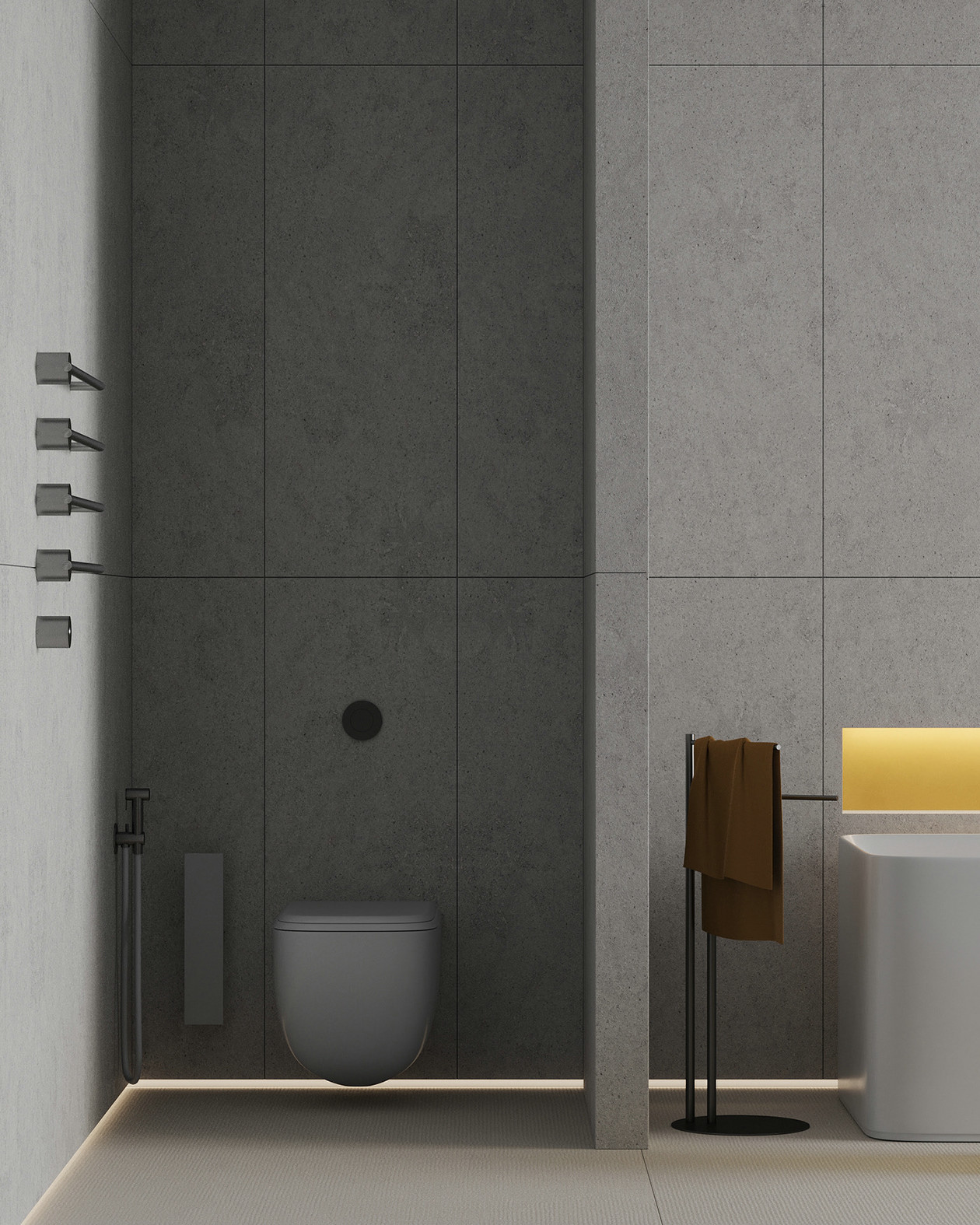 高级灰色系公寓设计-15