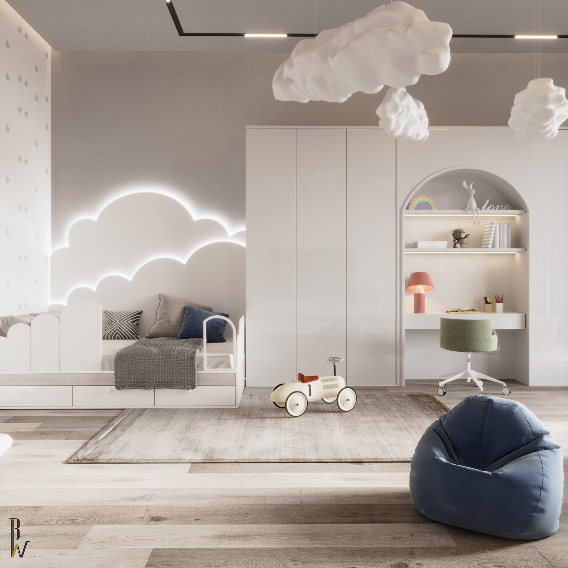 婴儿房丨阿联酋丨Black N White-7