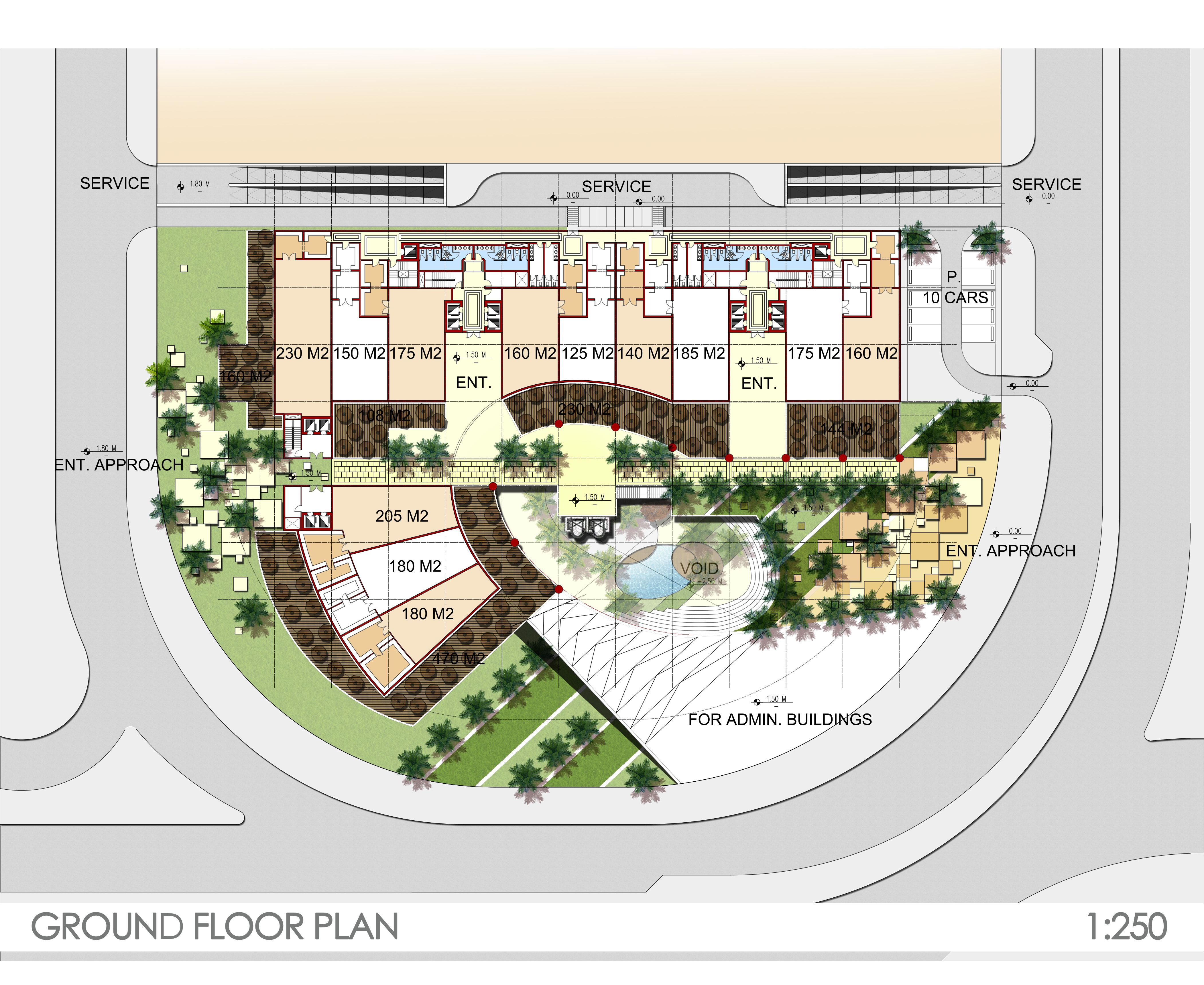 THE NODE 办公大楼设计丨埃及开罗丨mohamedashraf-7