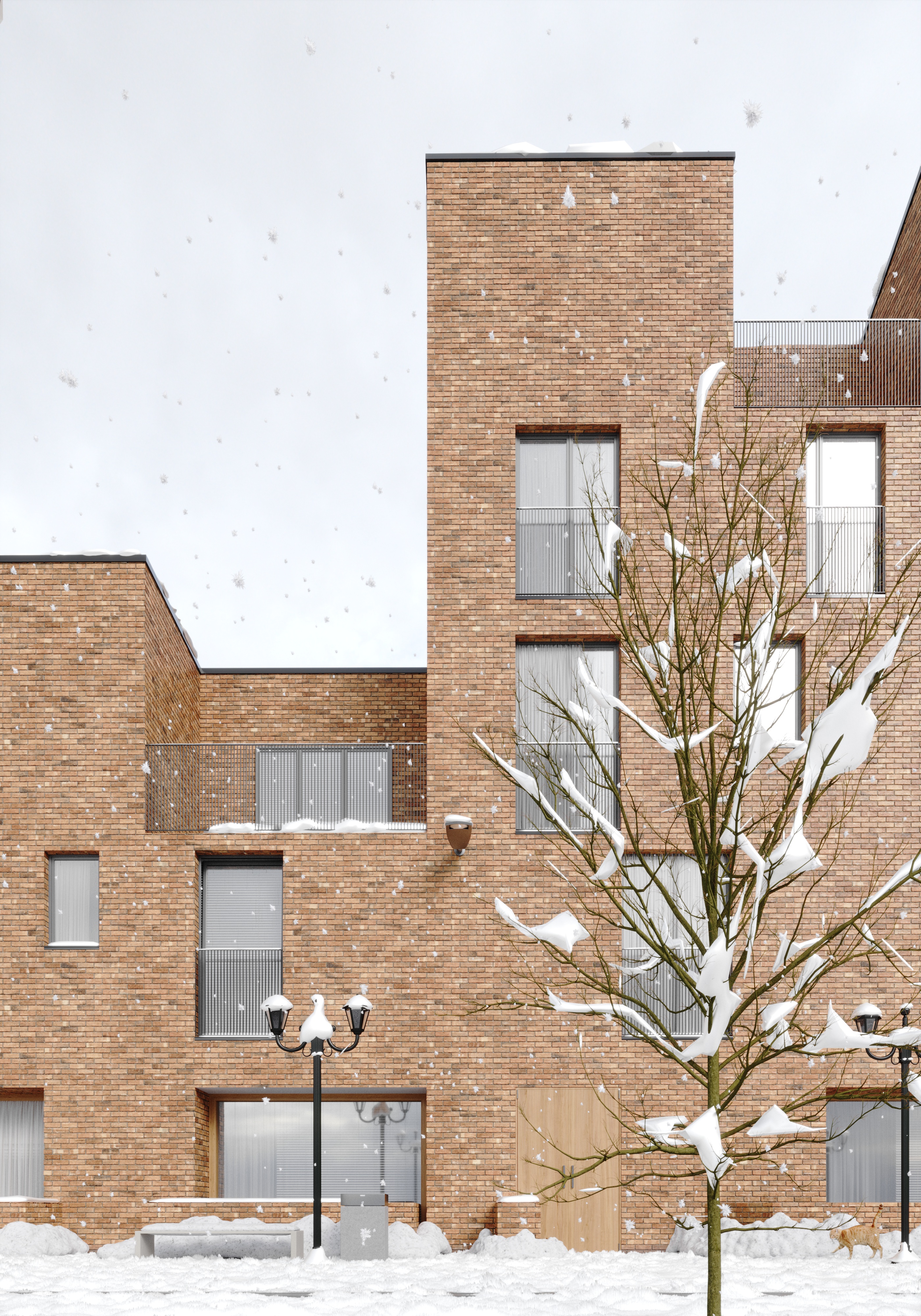 Brentford Lock West - SNOW-4