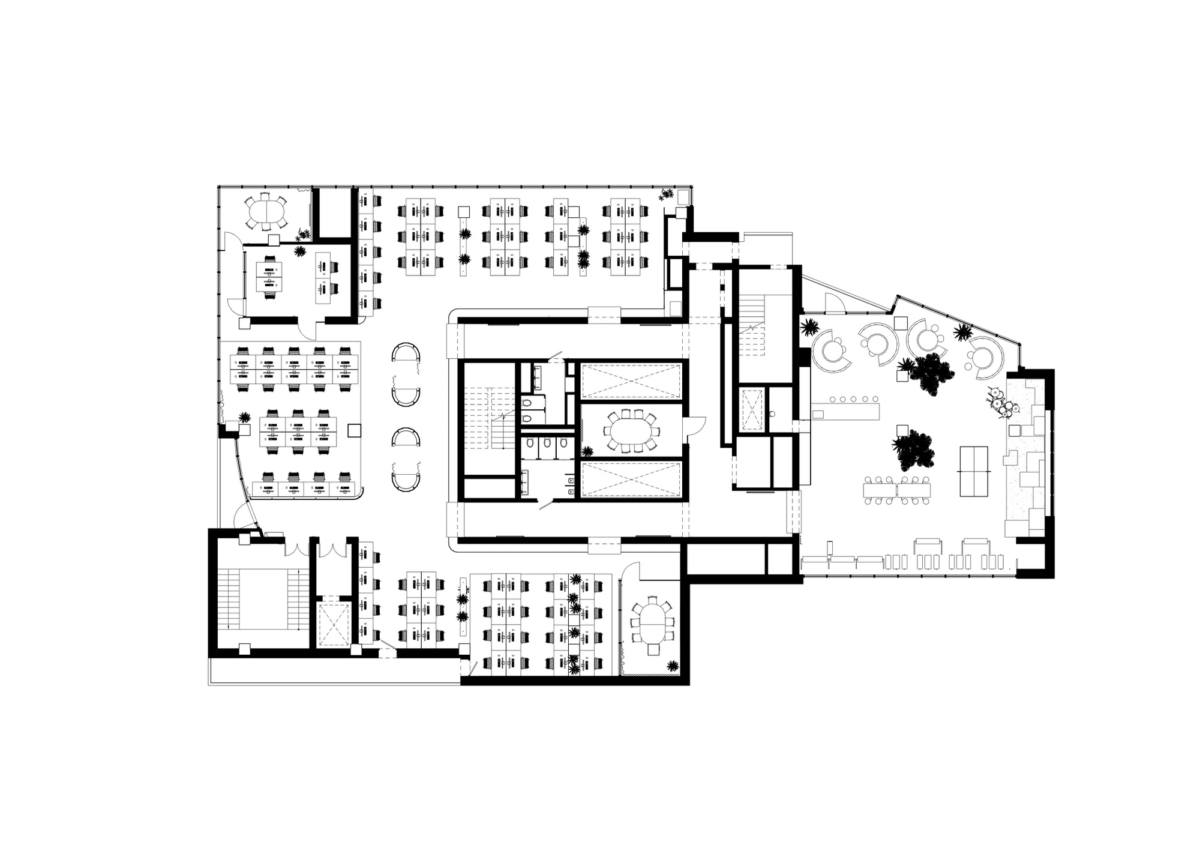 Gismart Minsk 办公室 - 现代主义风格的开放式空间-34