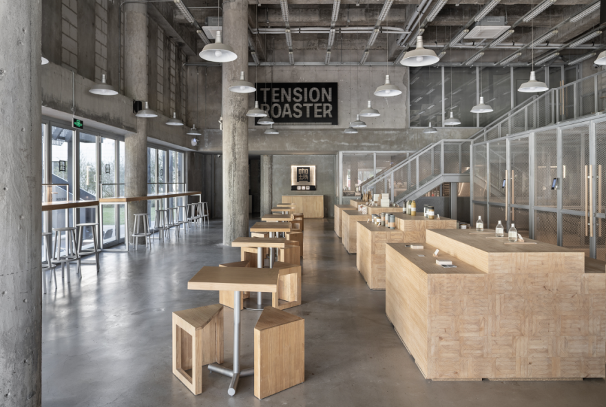 咖场 (Tension Roaster)丨中国苏州丨赵牧桓室内设计研究室,牧桓设计+灯光设计顾问-12