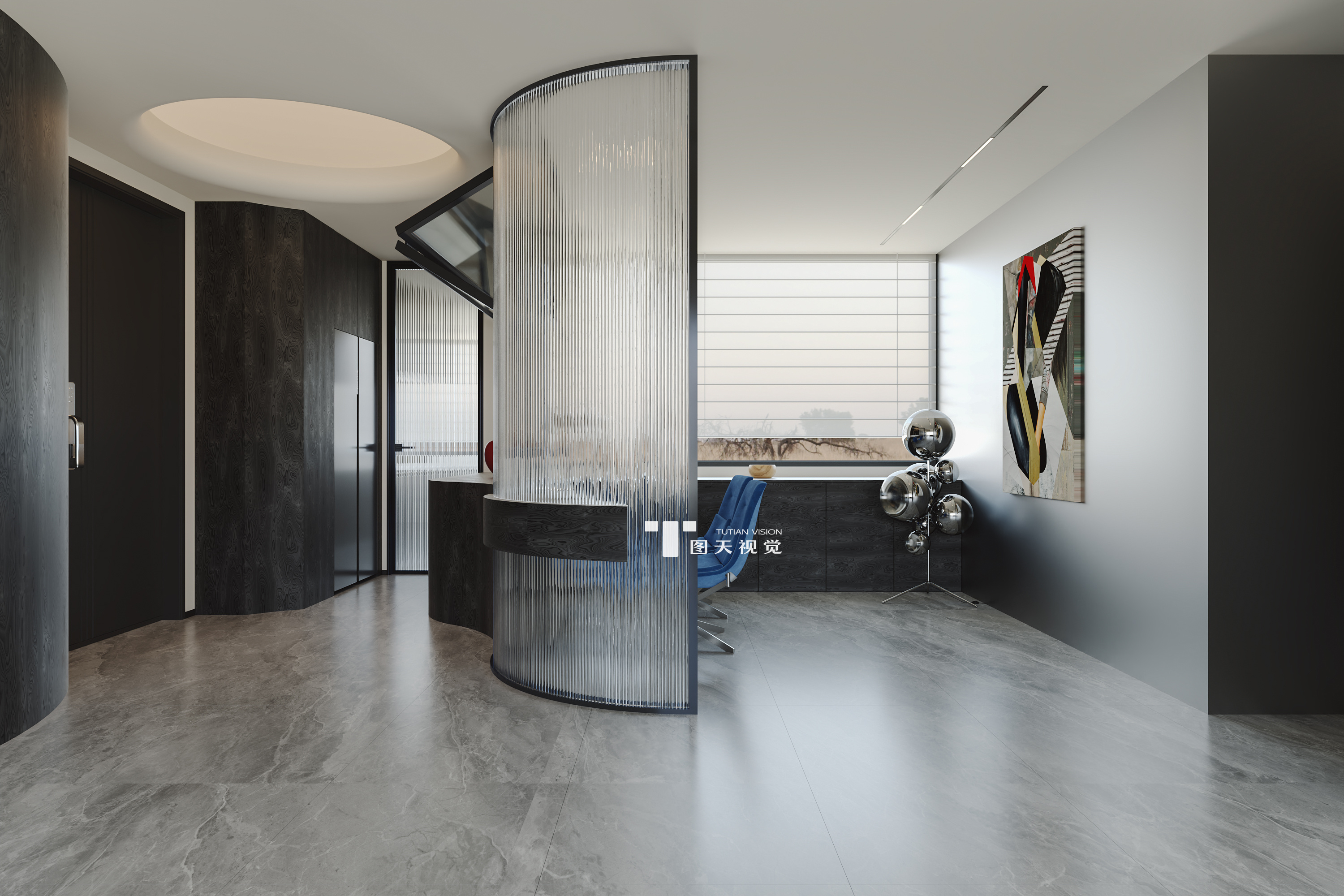 意式大平层 | 高级揉进生活的每一寸肌理-3