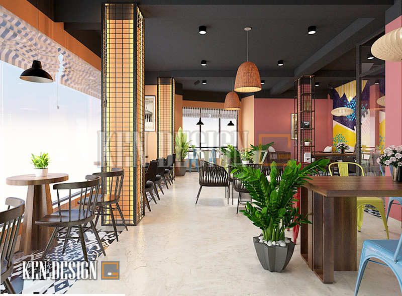 House of Cha Phan Văn Trường奶茶店室内设计丨Kendesign-12