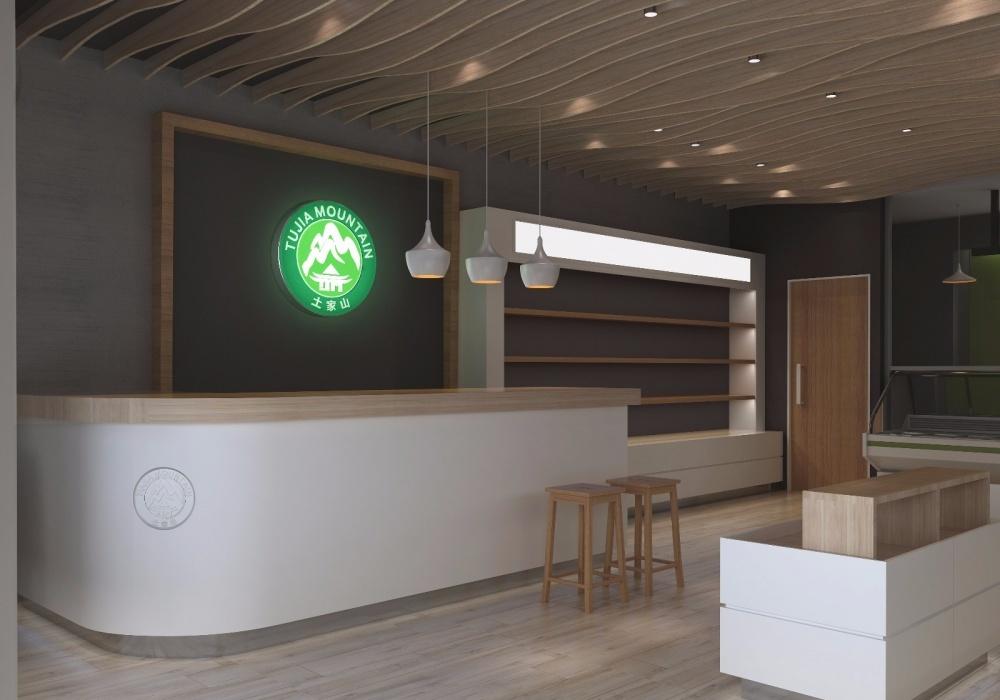自然之托,土家山猪肉店设计展现地域特色-12