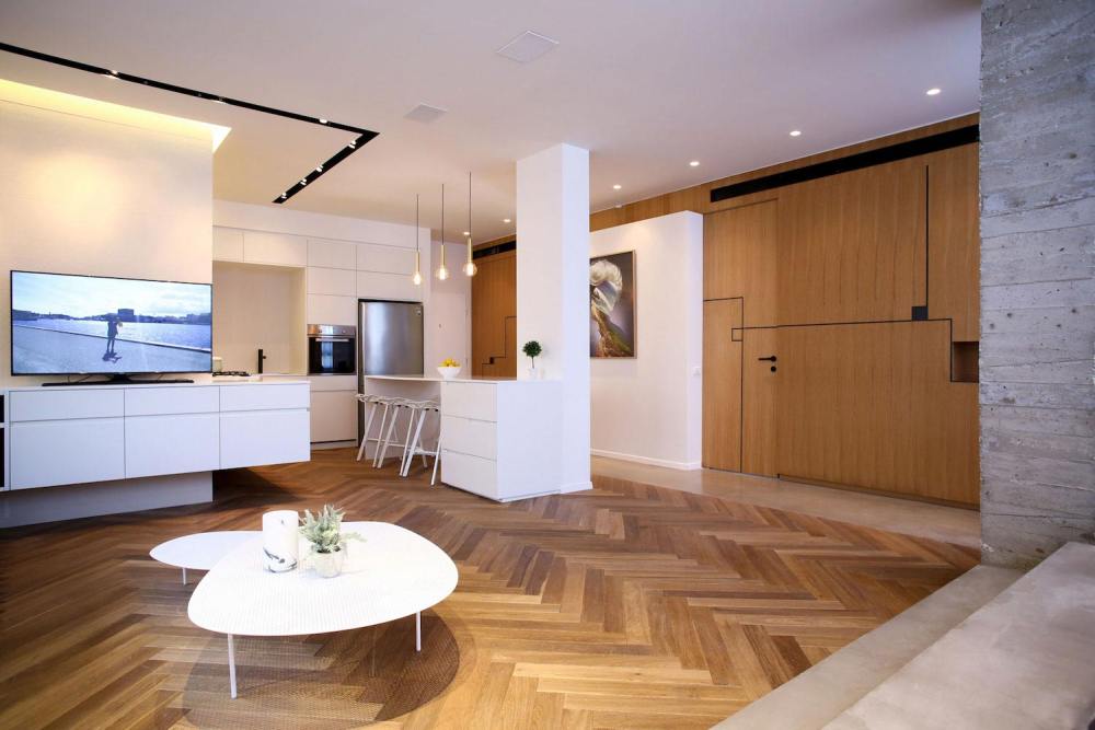 Contemporary Tlv Gordon 8.2 Apartment by Dori Interior Design   CAANdesign  Arch-0
