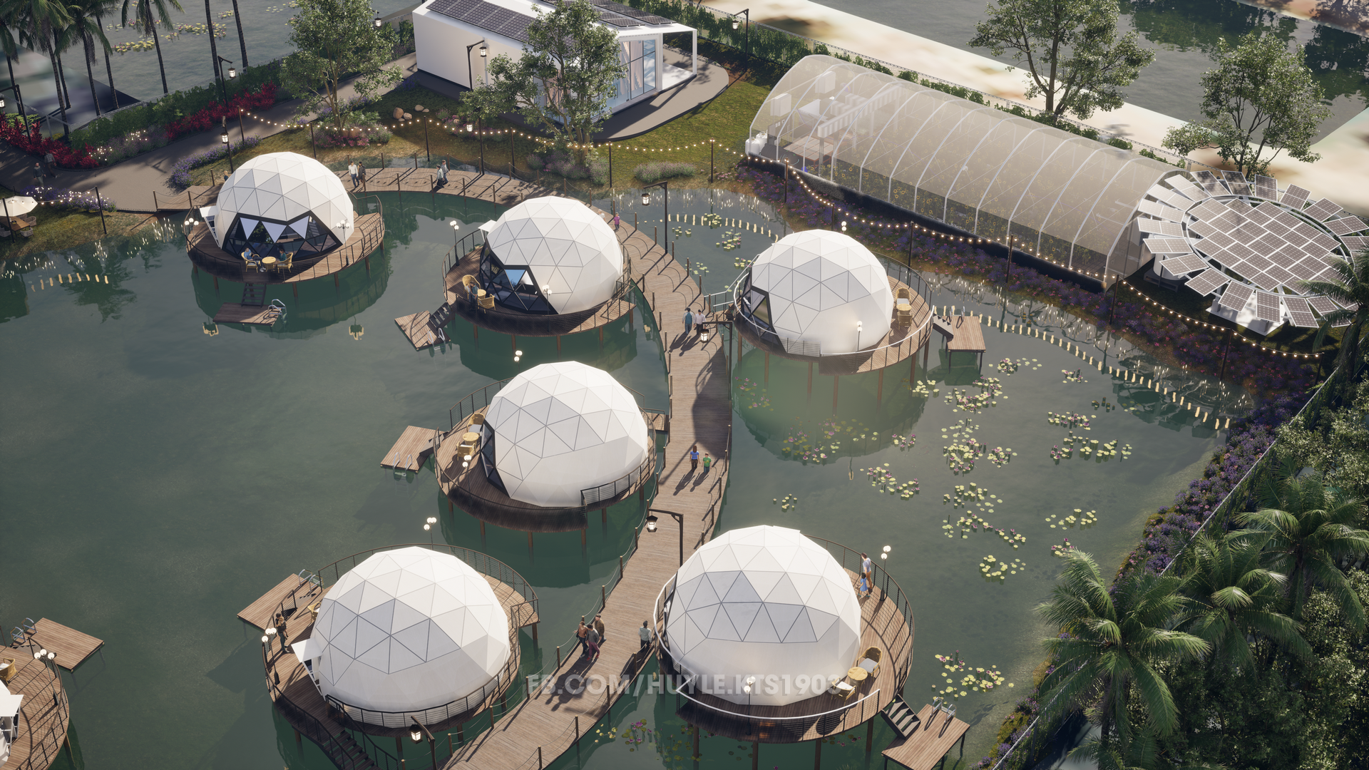 HT 度假村与露营地景观建筑设计丨越南-11