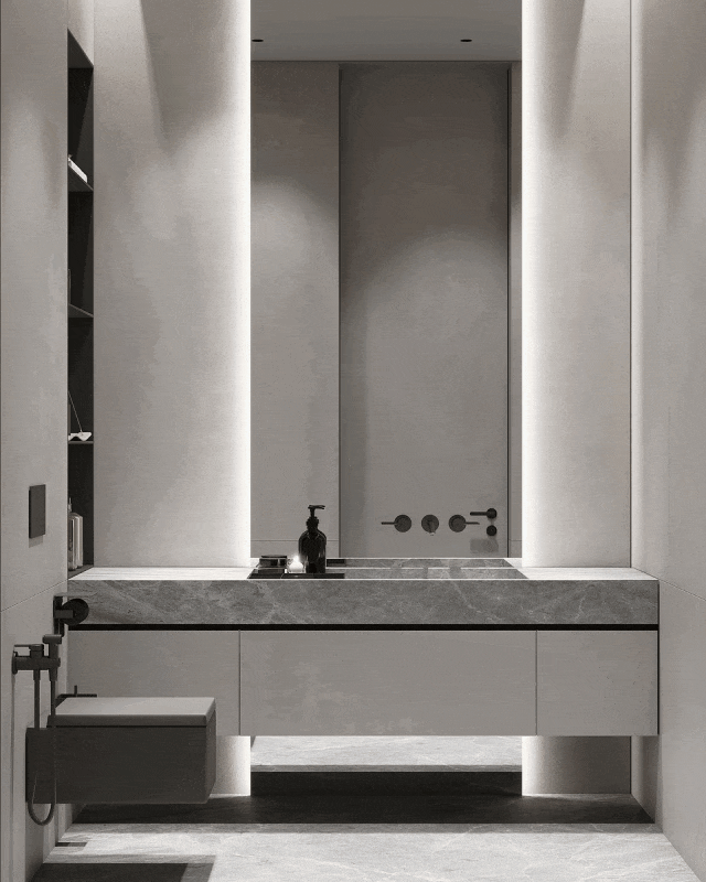 利雅得顶层复式公寓设计丨沙特阿拉伯利雅得丨LeQB Architects-24