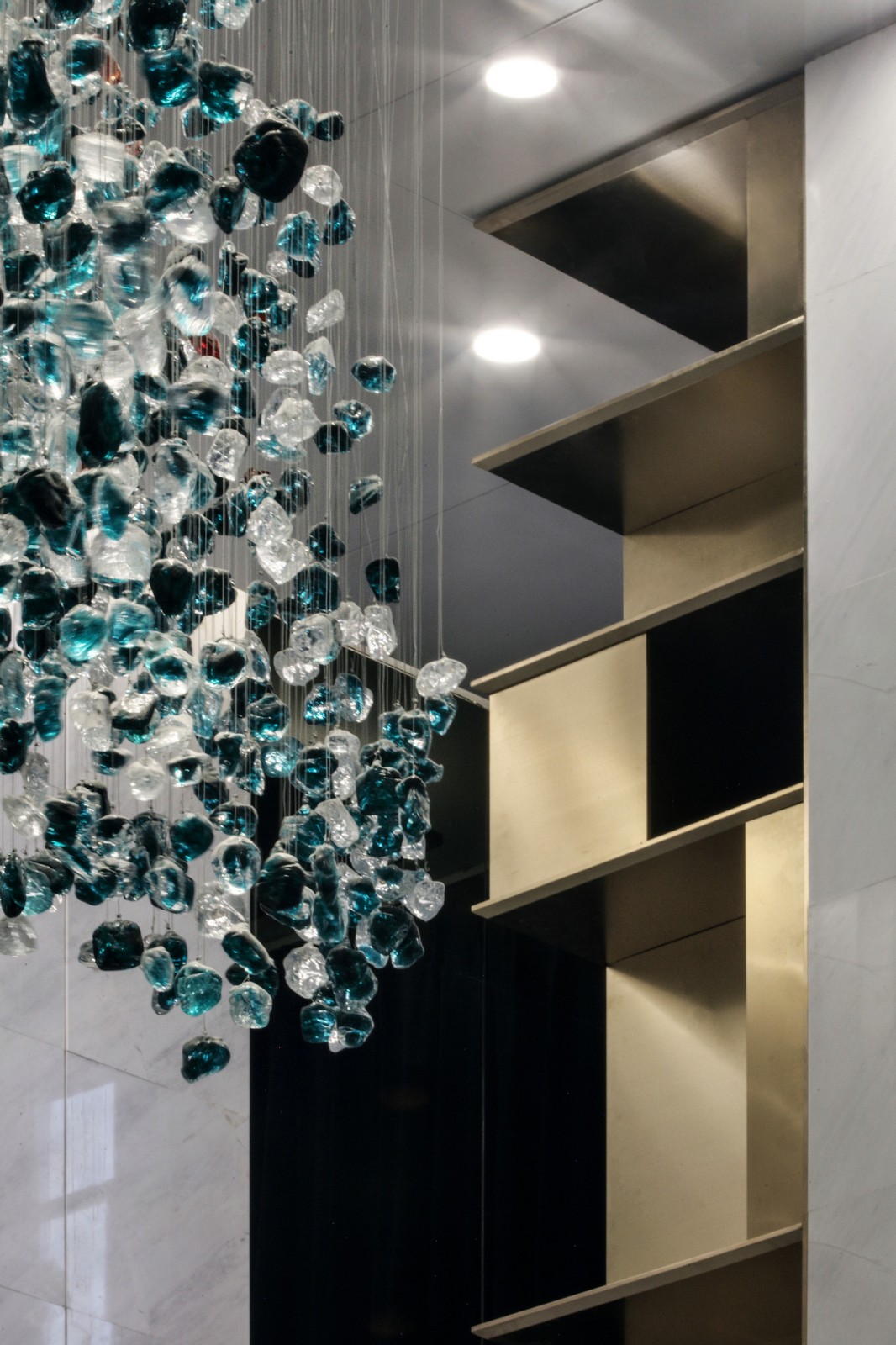 西安万科·大都会销售中心——玩味艺术在戏剧感空间的极致演绎  壹方设计-12