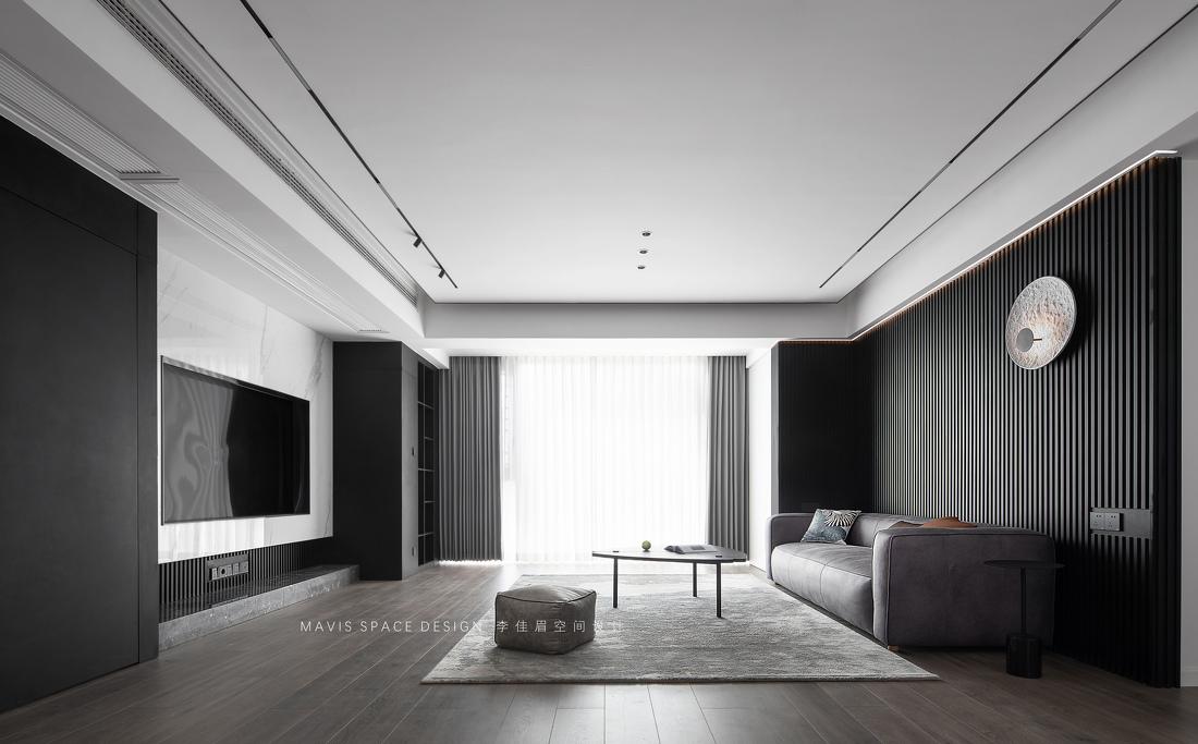 黑白灰简约空间 · 精装房改造案例-20