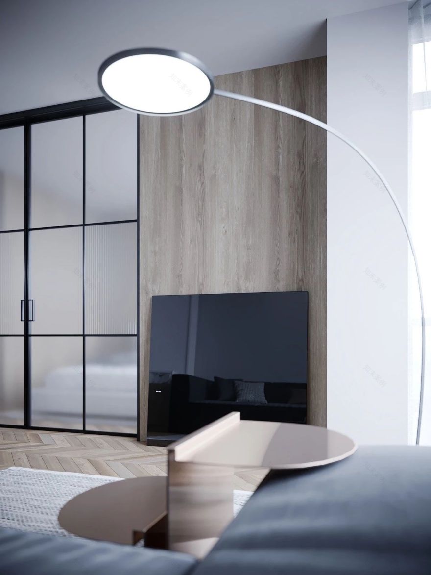 现代 60㎡轻奢风公寓-12