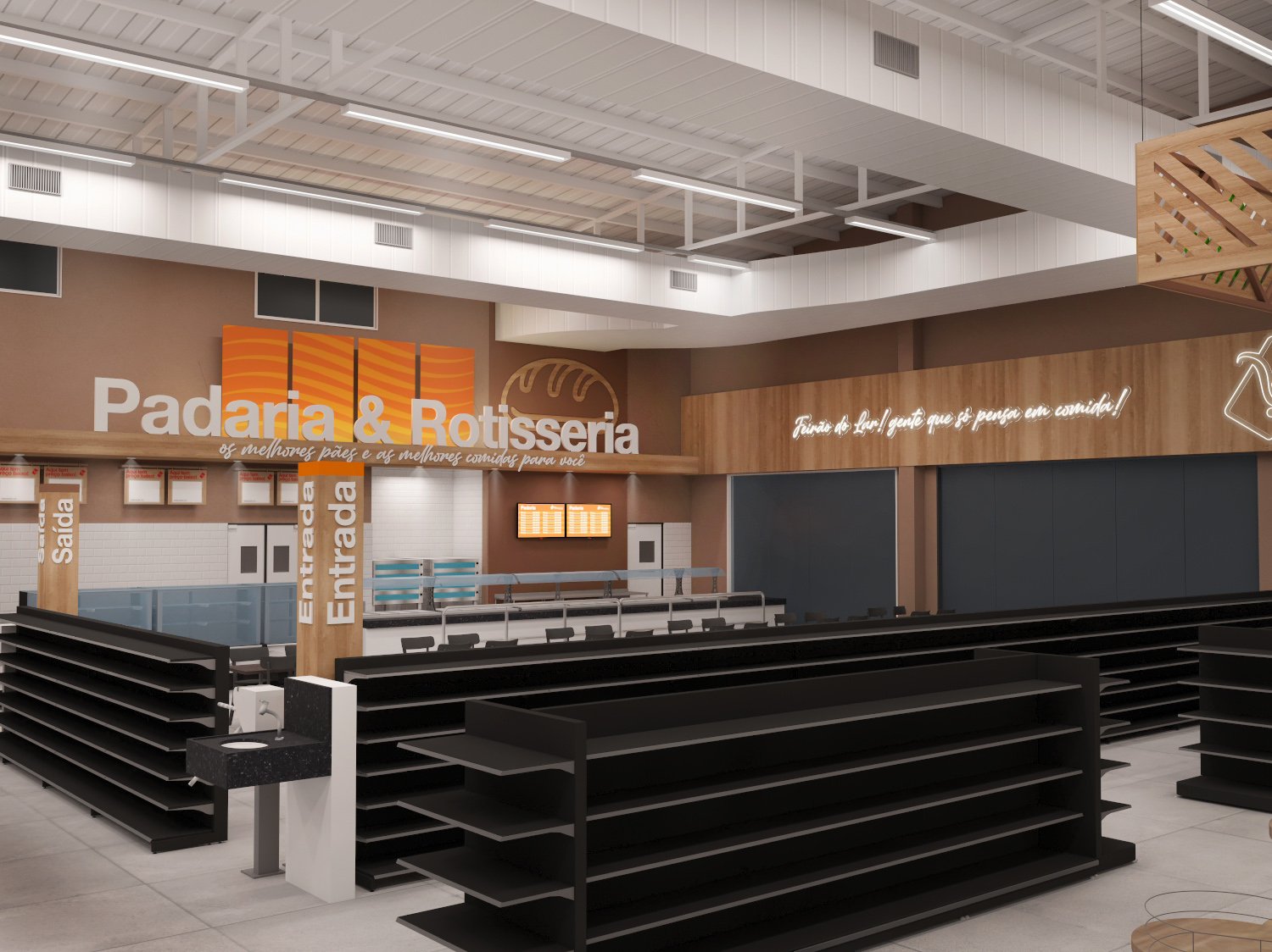 Feirão do Lar Supermarket Signage/ Comunicação Visual-3