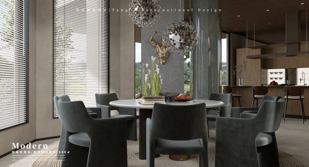 绿城玫瑰园现代风别墅丨中国南京丨堂杰国际设计-33